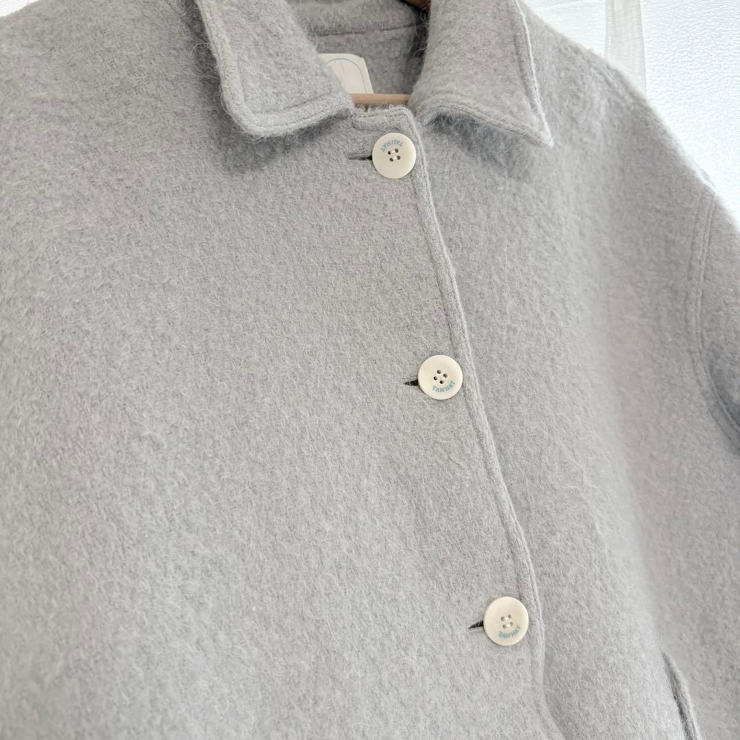 TANNAT 韓国 ブークレ ハーフコート