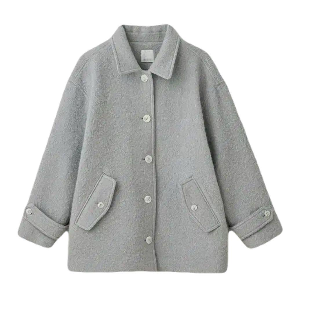 TANNAT 韓国 ブークレ ハーフコート