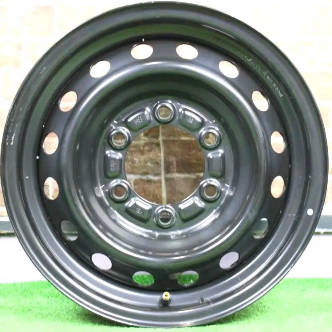 新車外し・ハイエース純正鉄ホイール　№１３７