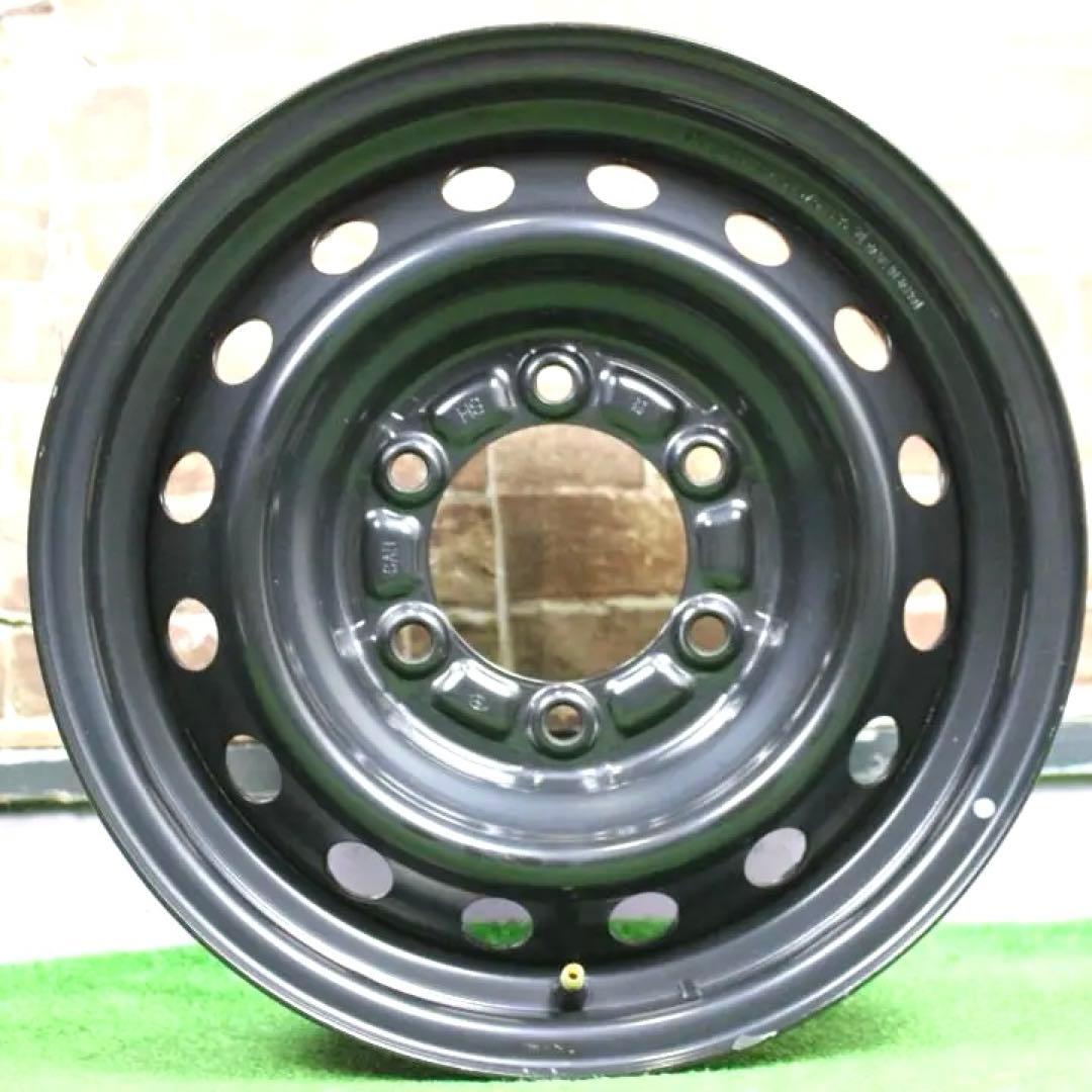新車外し・ハイエース純正鉄ホイール　№１３７