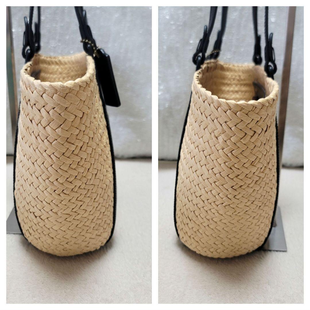 美品✨COACH コーチ かごバッグ ストロートートバッグ 肩掛け