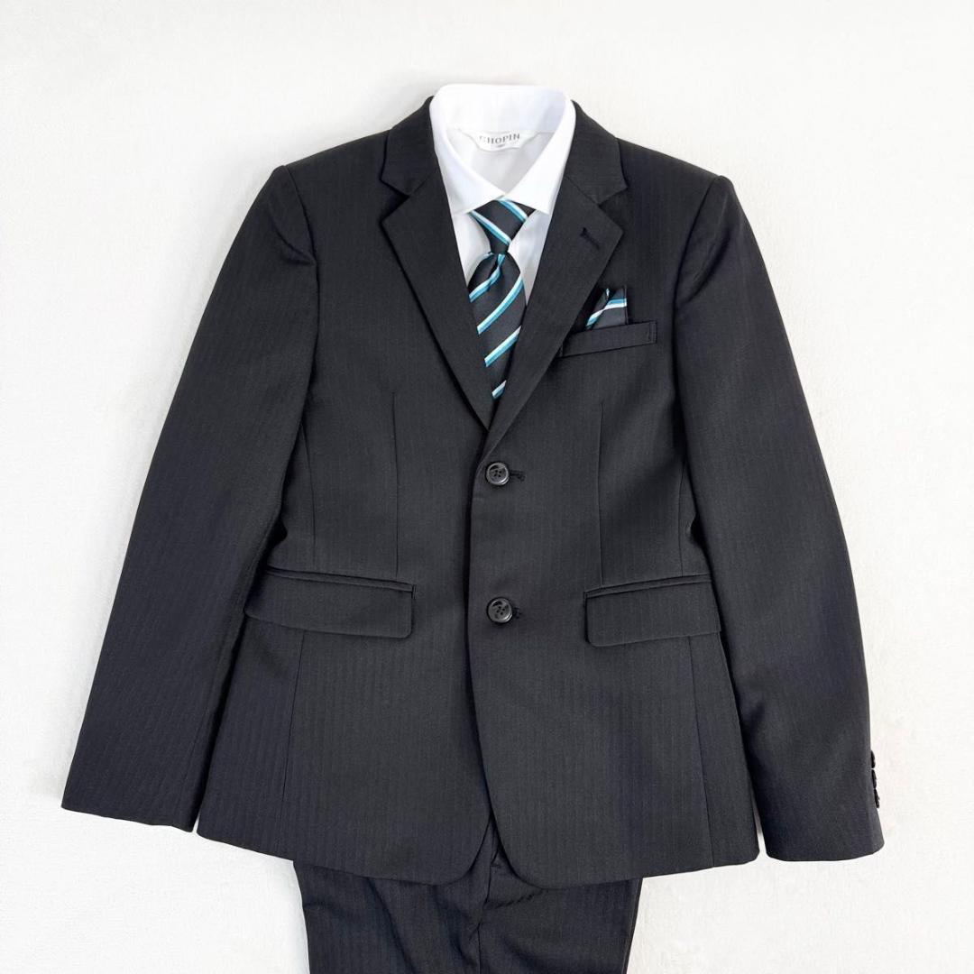 【極美品】SHOPIN フォーマル 150 男の子 セットアップ 5点セット