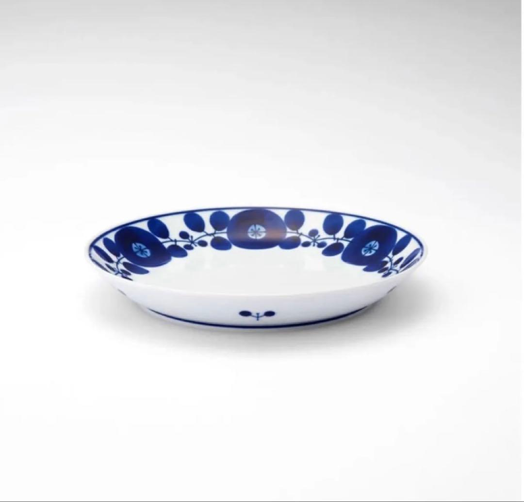 白山陶器ブルーム プレートＭ　5枚セット