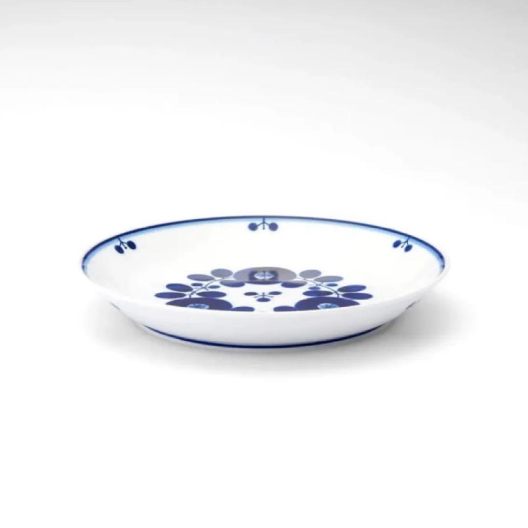 白山陶器ブルーム プレートＭ　5枚セット