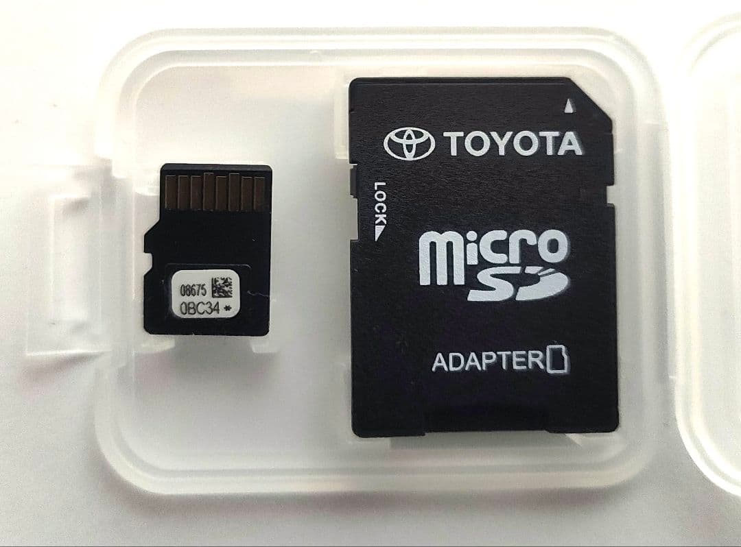 Toyota　純正ナビ　地図SD 2022年秋 08675 0BC34