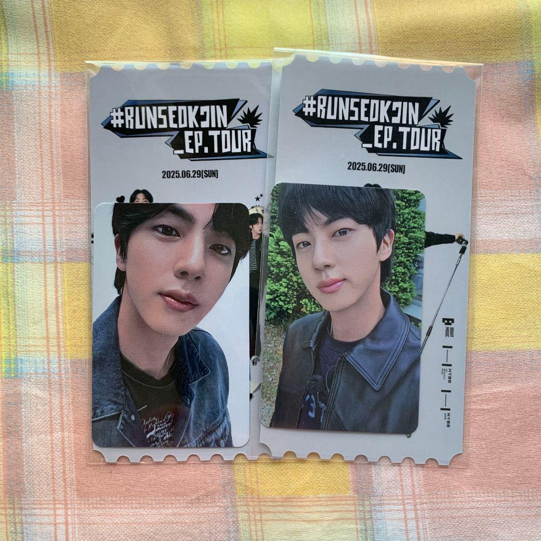 ジンRUNSEOKJIN_EP.TOUR in GOYANG 6/29トレカ2枚
