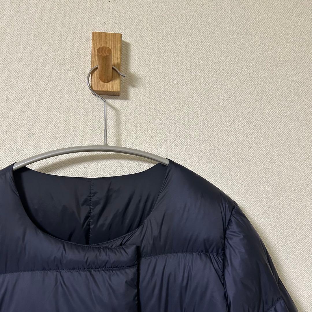 『美品』Pyrenex MALDETA 2 ダウンコート38 ノーカラーダウン