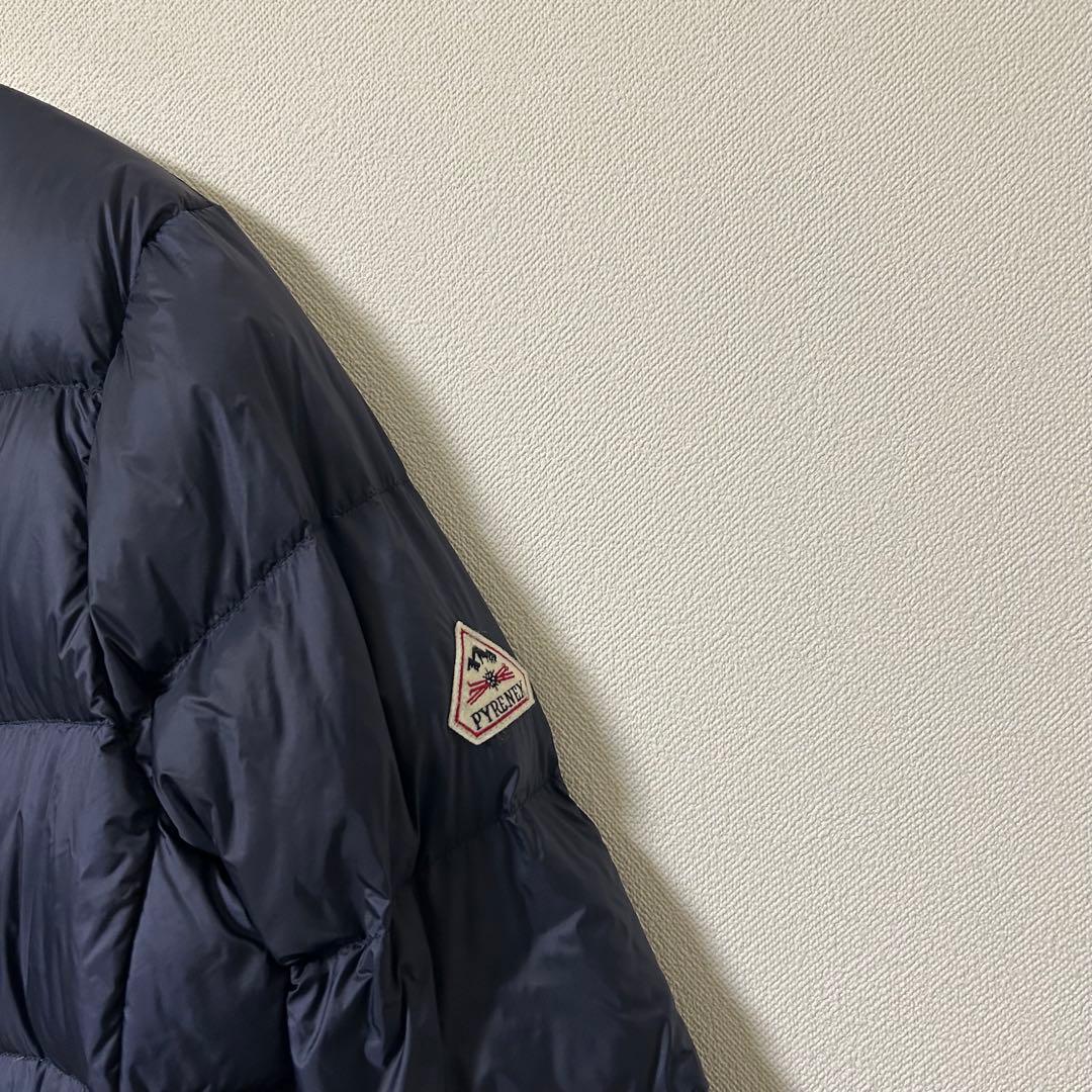 『美品』Pyrenex MALDETA 2 ダウンコート38 ノーカラーダウン