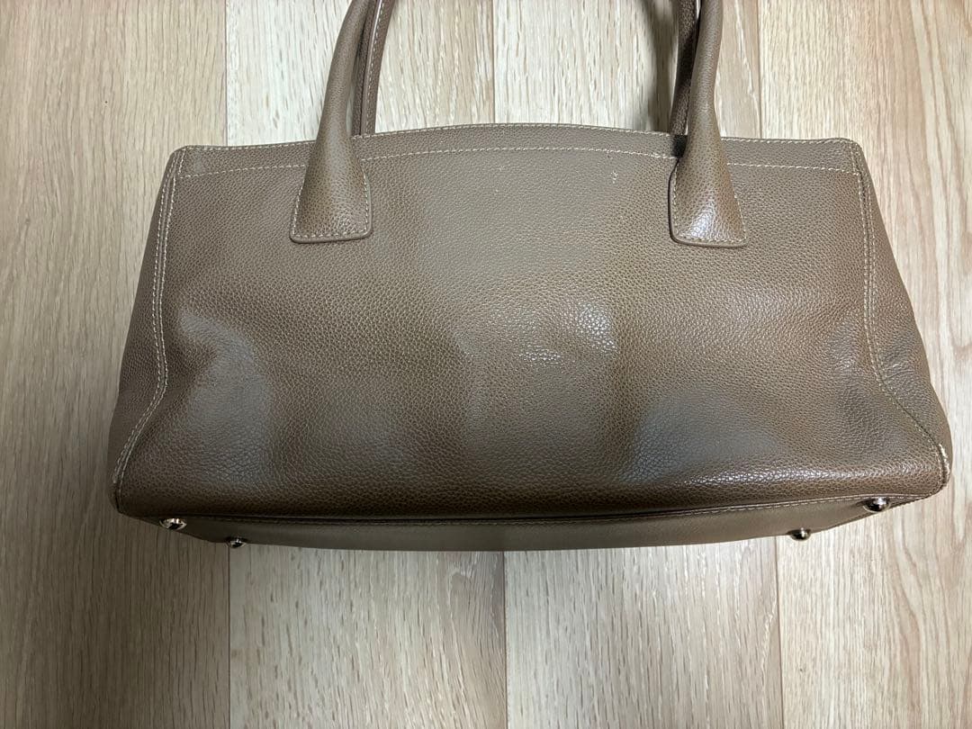 CHANEL　エグゼクティブトート スモール ベージュ ココマーク シルバー