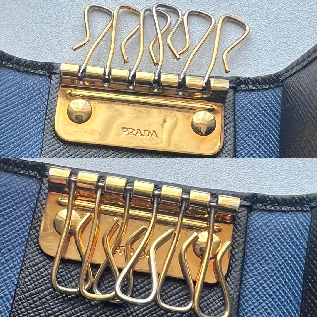 117 美品 PRADA プラダ キーケース