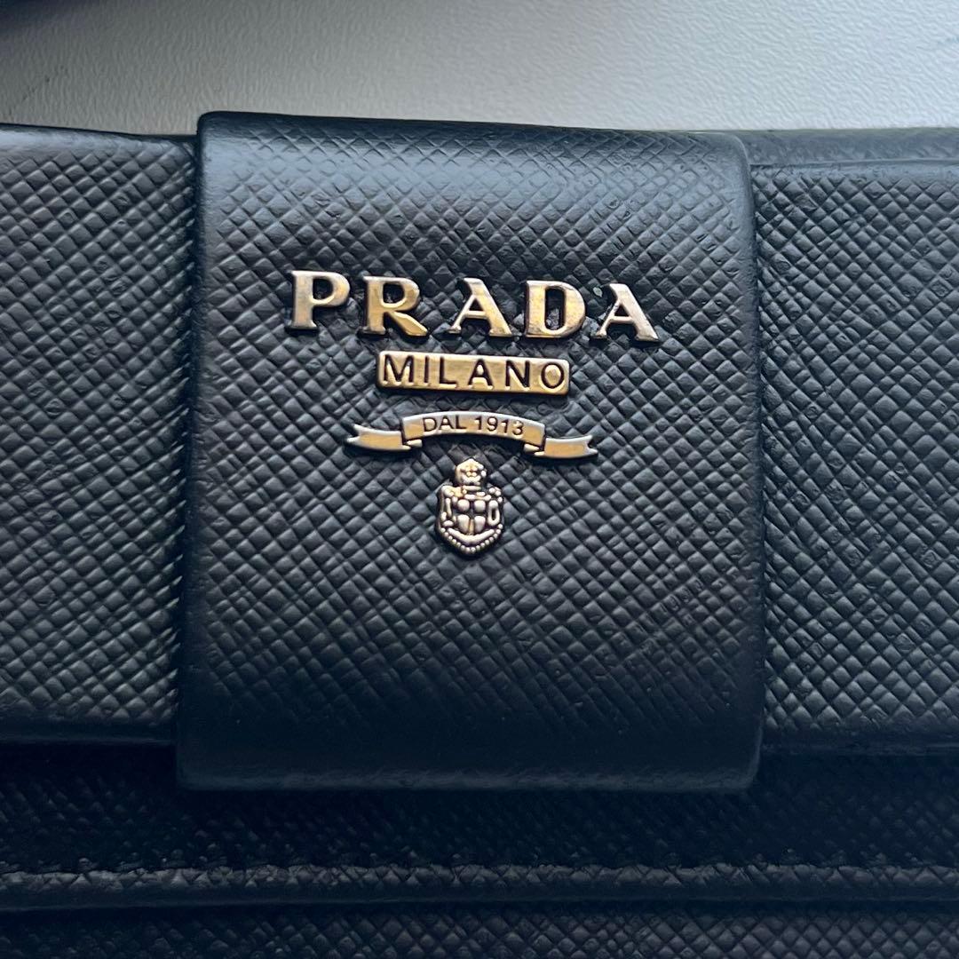 117 美品 PRADA プラダ キーケース