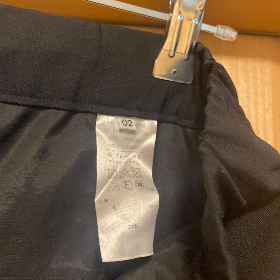 ATON エイトン　wool tropical easy pants