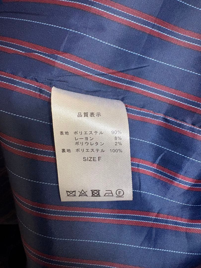 HEIHEI ローラペルジャケット 赤 チェック