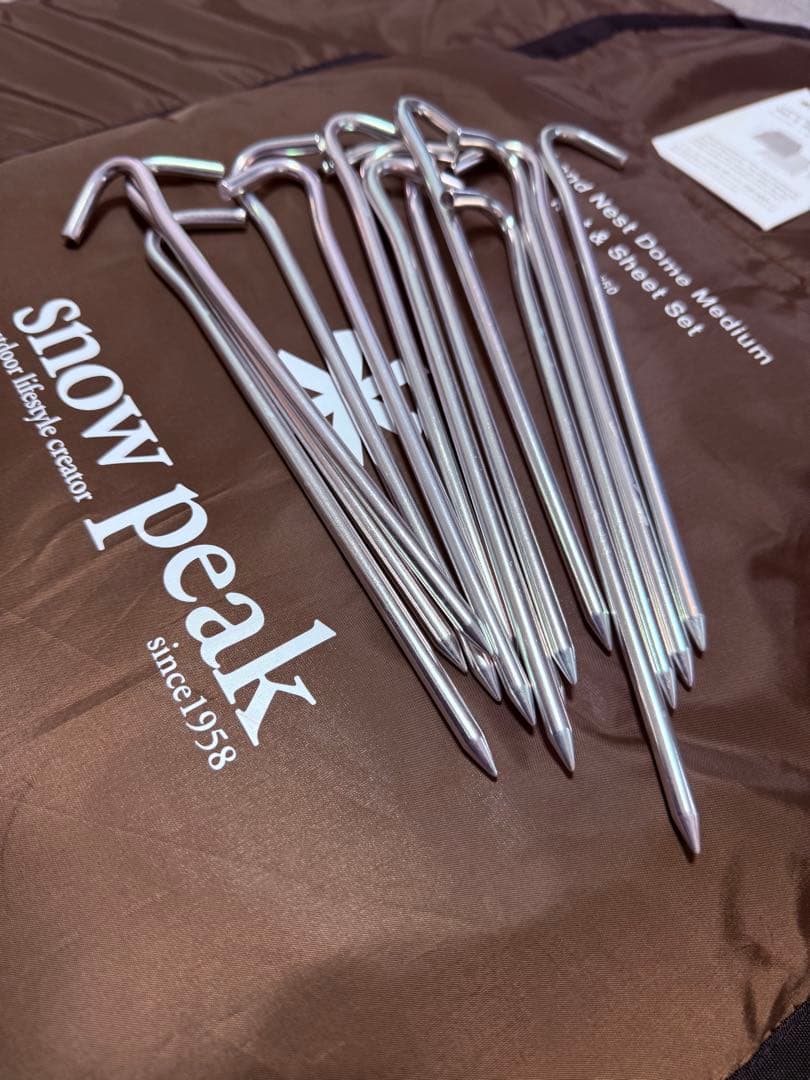  peak ランドネストM テントタープセット＋インナーマットセット