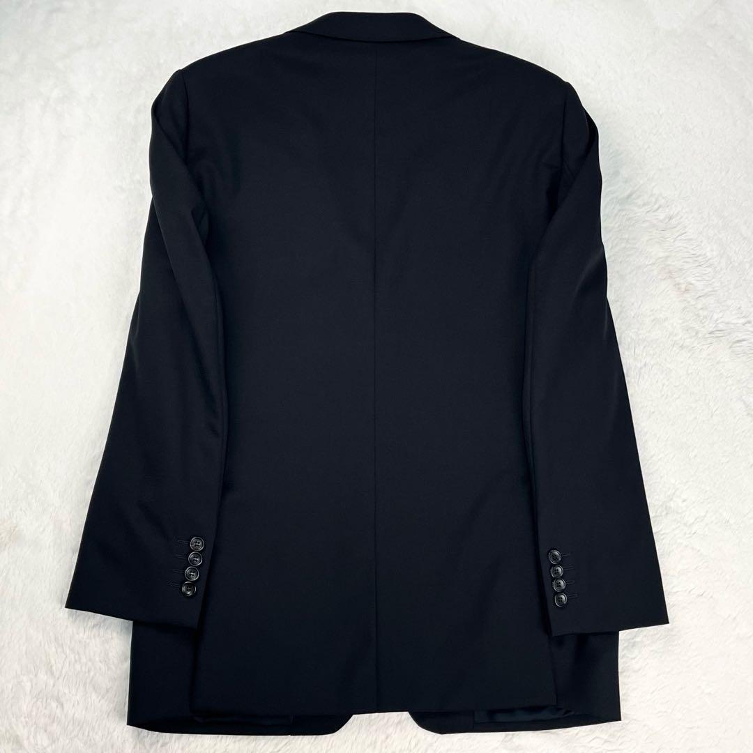 極美品 トムフォード期 GUCCI マットブラック スーツ セットアップ 48R