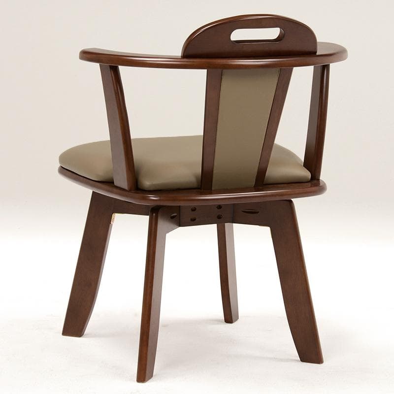 1脚【新品】 360°回転 ひじ掛け付き ダイニングチェアー アウトレット