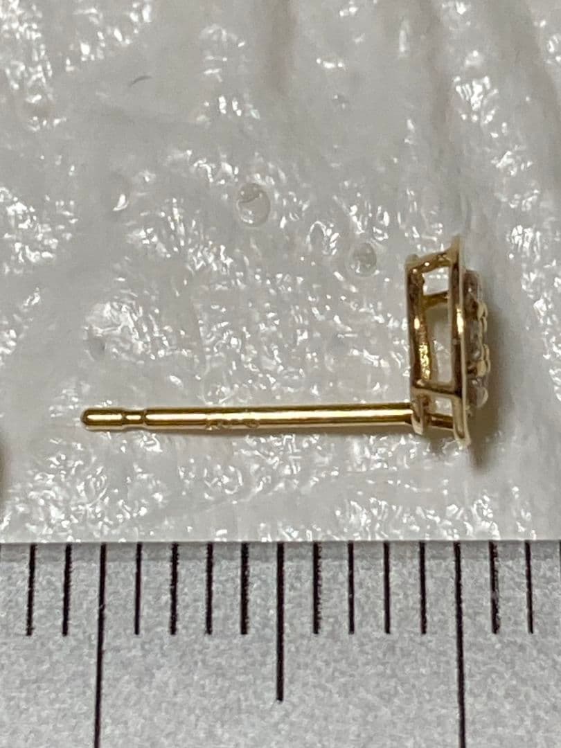 本日のみお値下げK18 ダイヤモンド ピアス