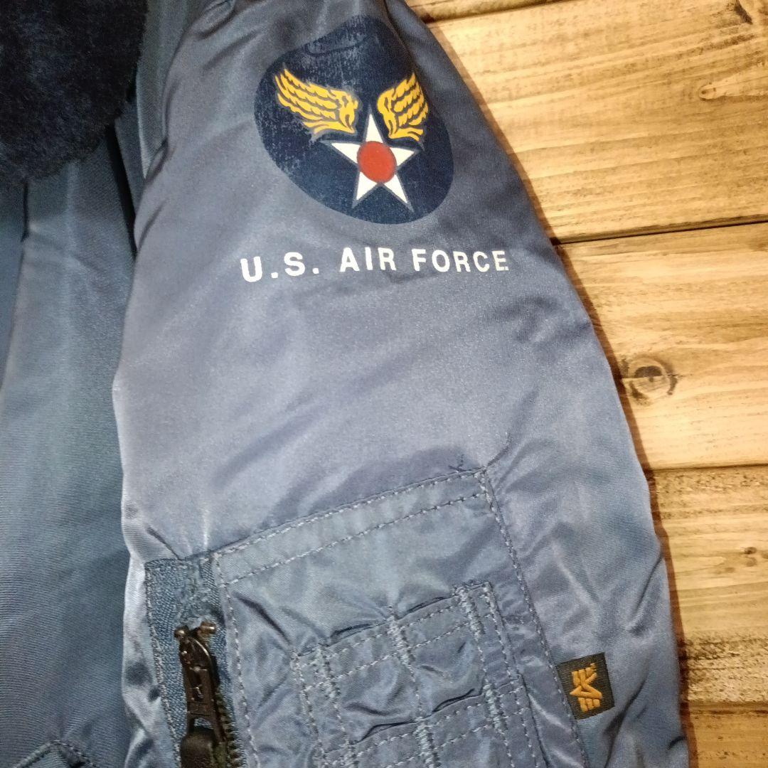 美品 U.S AIR FORCE B-15C 50s 復刻 USA製 alpha
