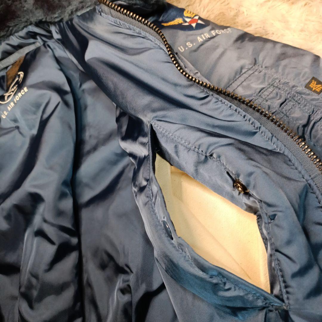 美品 U.S AIR FORCE B-15C 50s 復刻 USA製 alpha