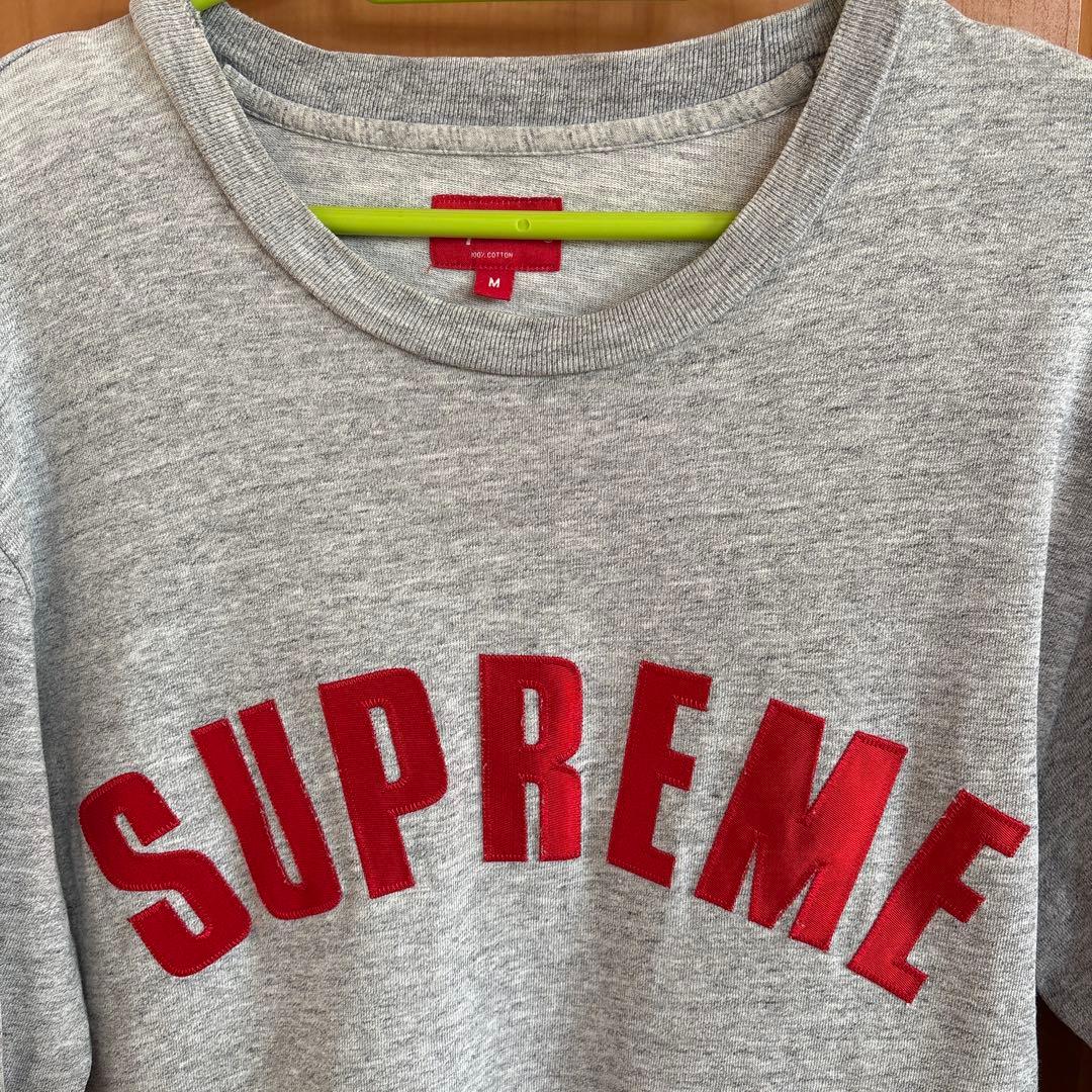 Supreme シュプリーム アーチロゴ ロンT Mサイズ