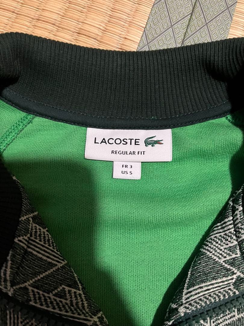 LACOSTE ラコステモノグラムセットアップ　Sサイズ