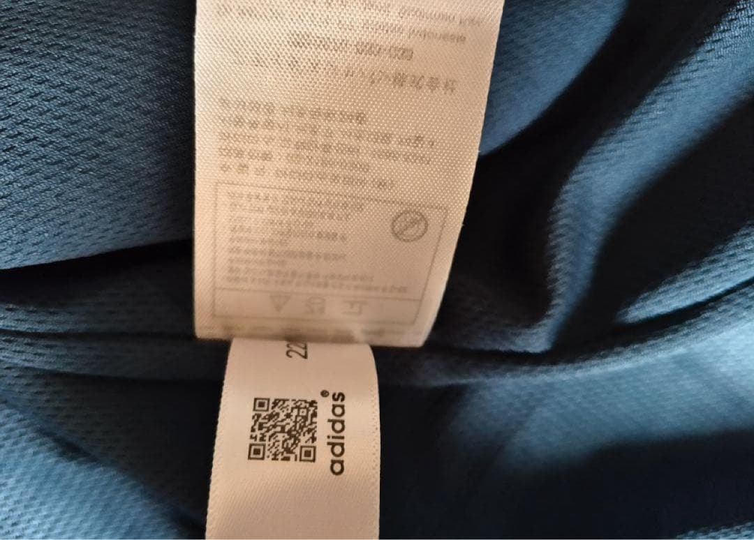 新品 アディダス 中国限定 蛇年トラックジャケット 青 サイズ S