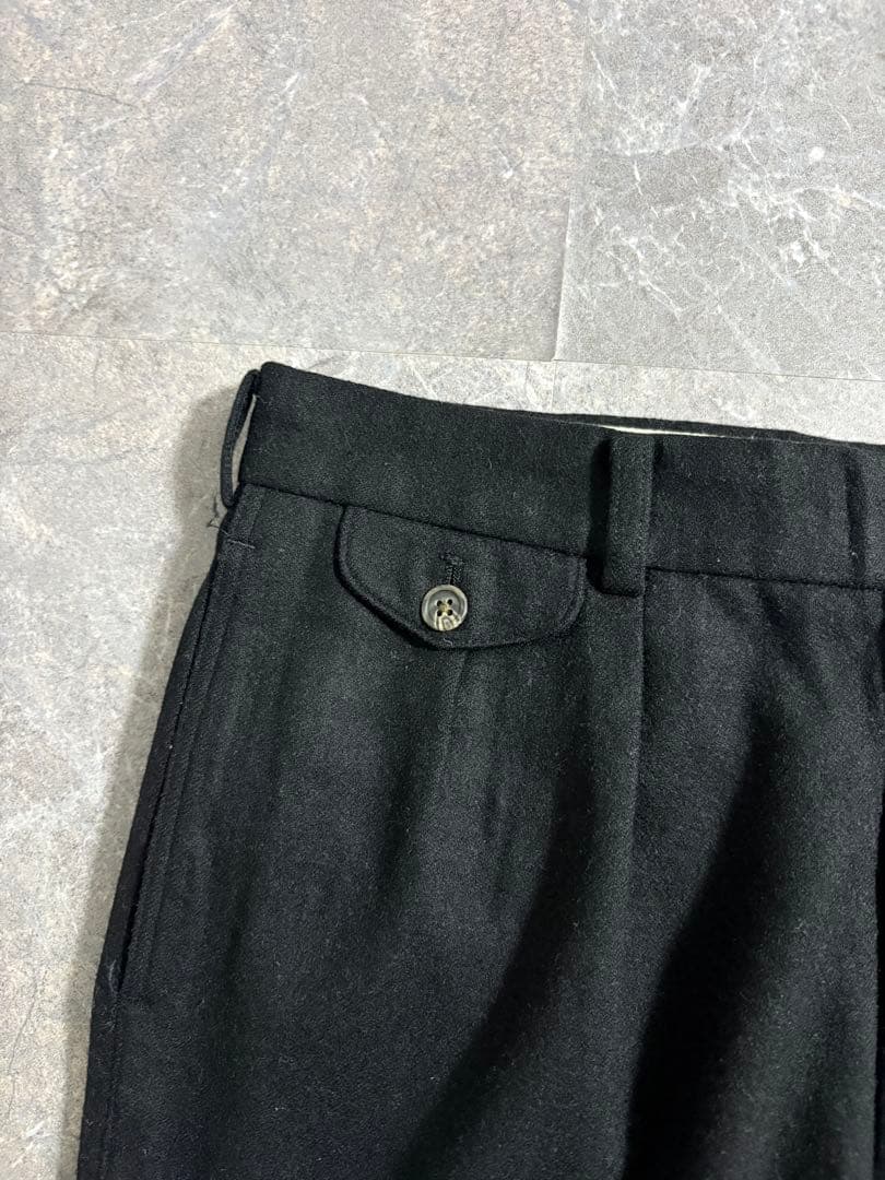 パンツ 90s Vintage pure wool 2tuck wide slacks