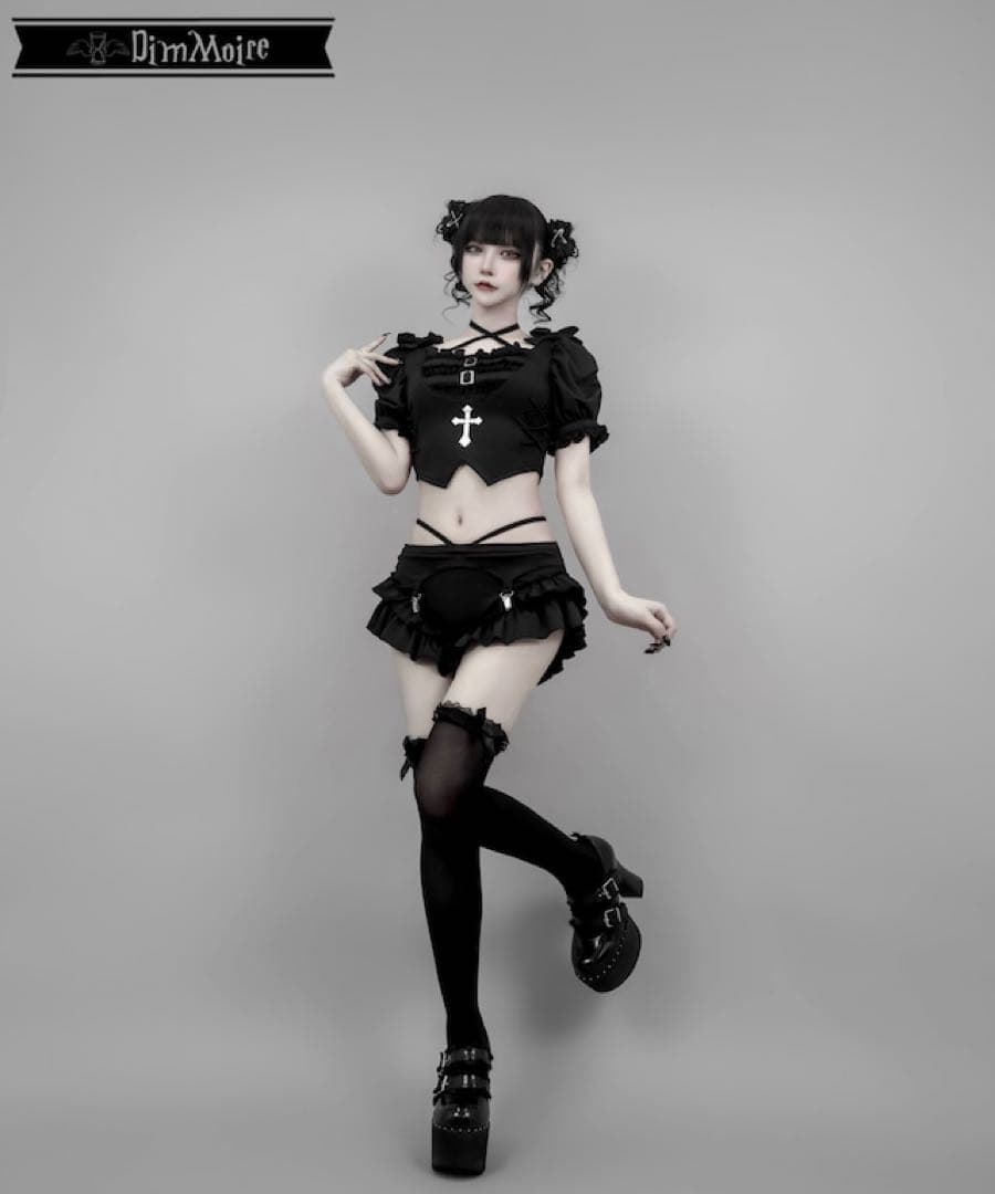 DimMoire ディムモアール 融ける夢の約束スイムウェア【Black】