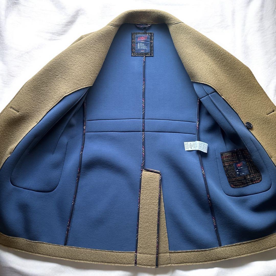 ✨ビッグサイズ2XL✨BOB チェスターコート ボンディング ベージュ 52