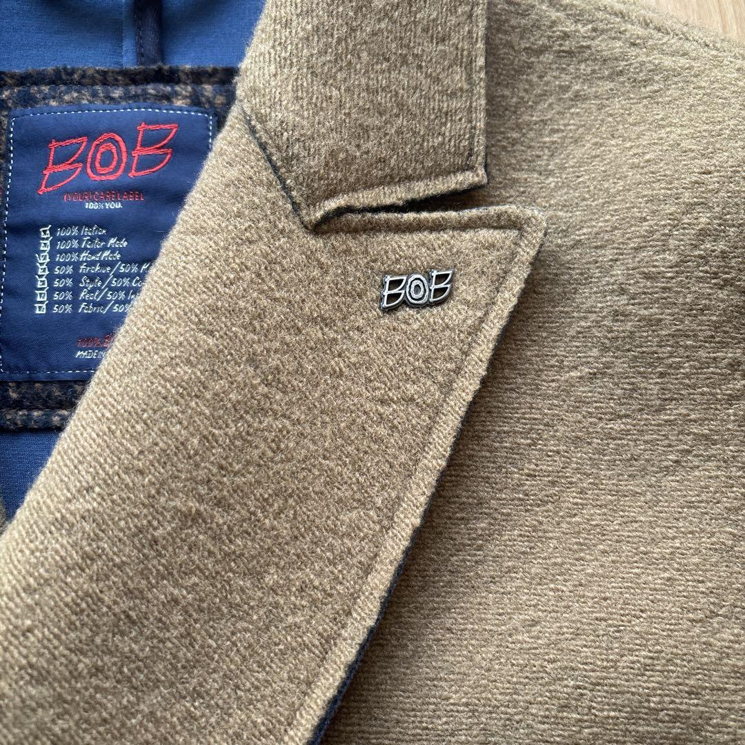 ✨ビッグサイズ2XL✨BOB チェスターコート ボンディング ベージュ 52