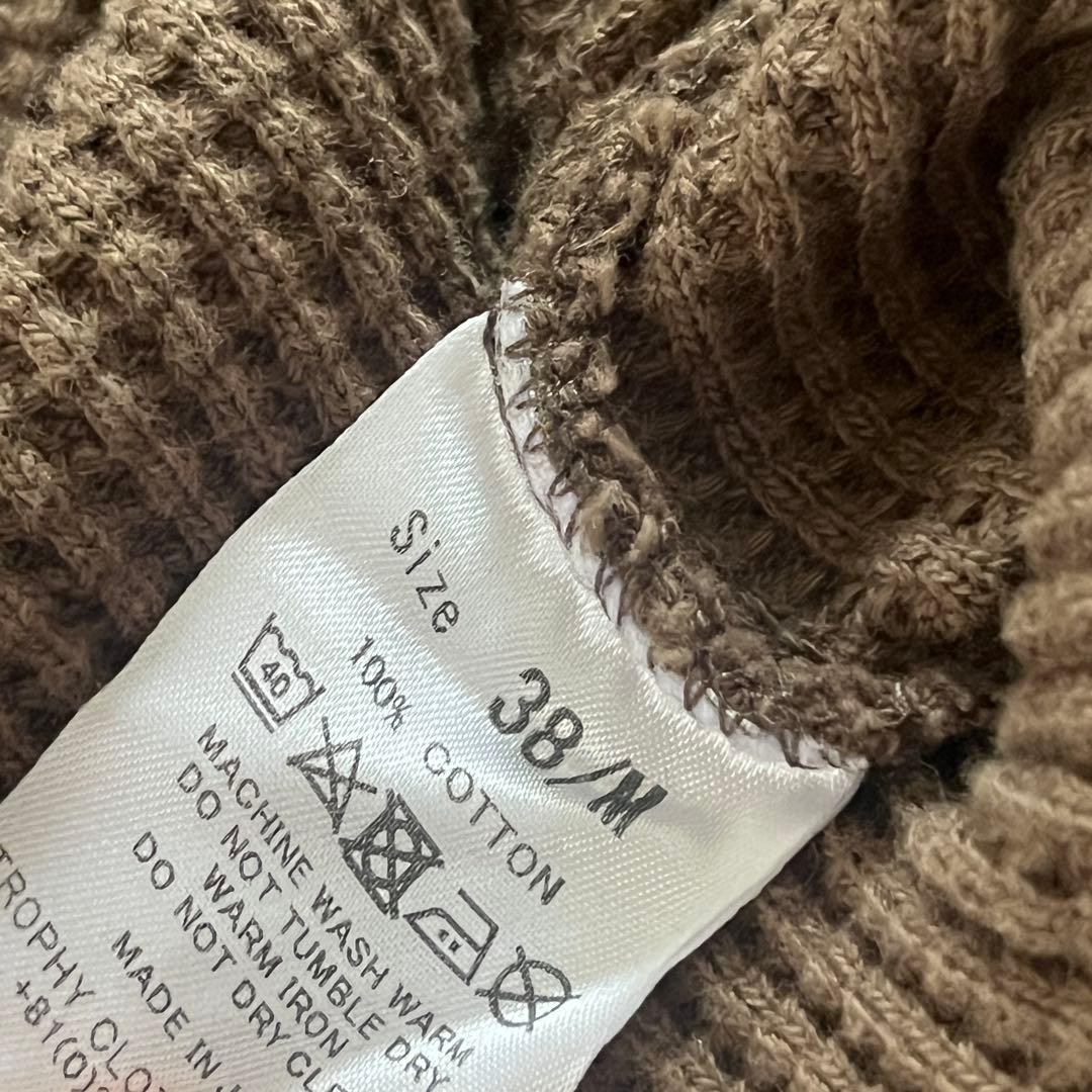 【気まぐれお値下げ中】ヘビーワッフルミルヘンリーネックロングスリーブTee