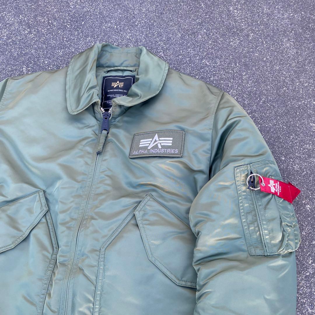 ALPHA INDUSTRIES CWU 45/P 短丈 フライトジャケット