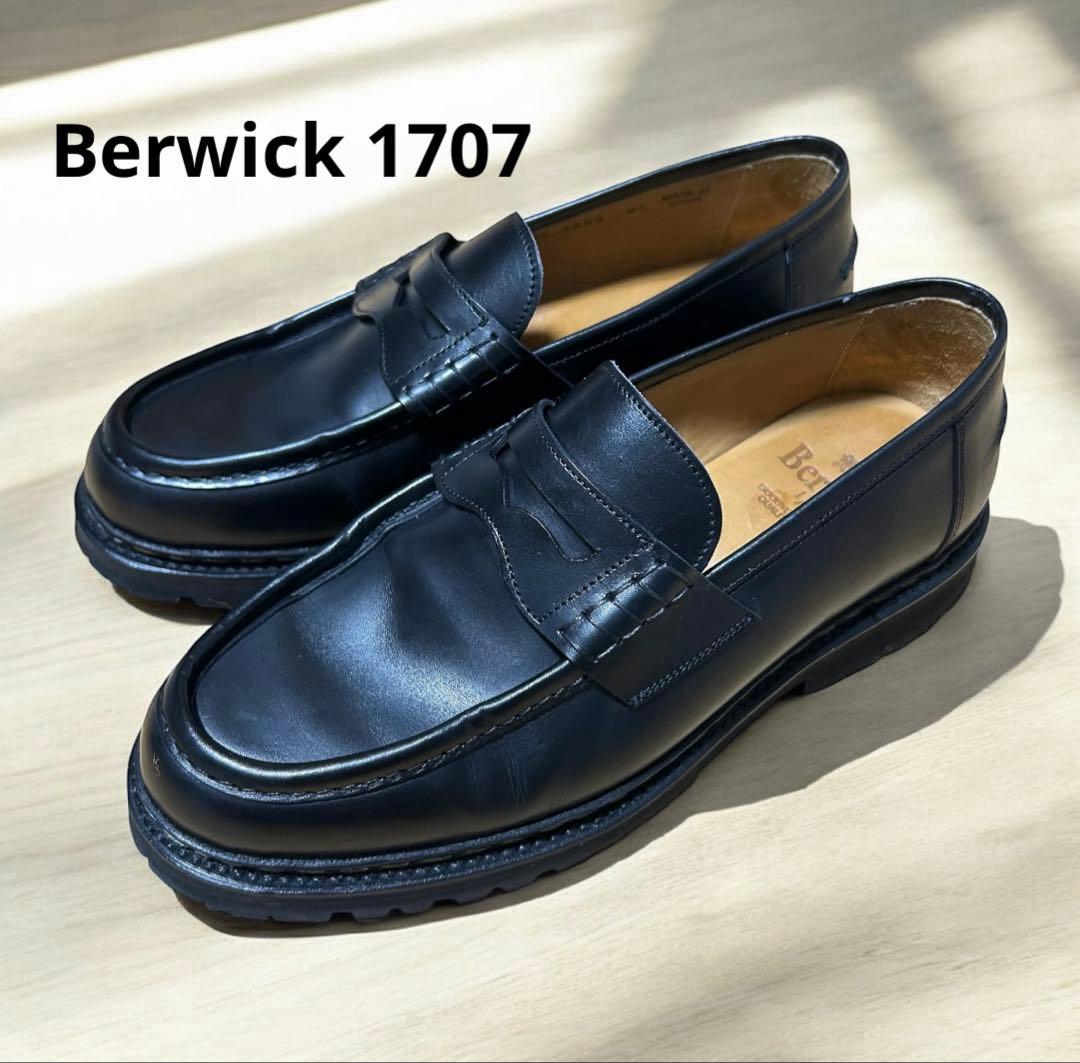Berwick 1707 ローファー 5293 ブラック 27cm