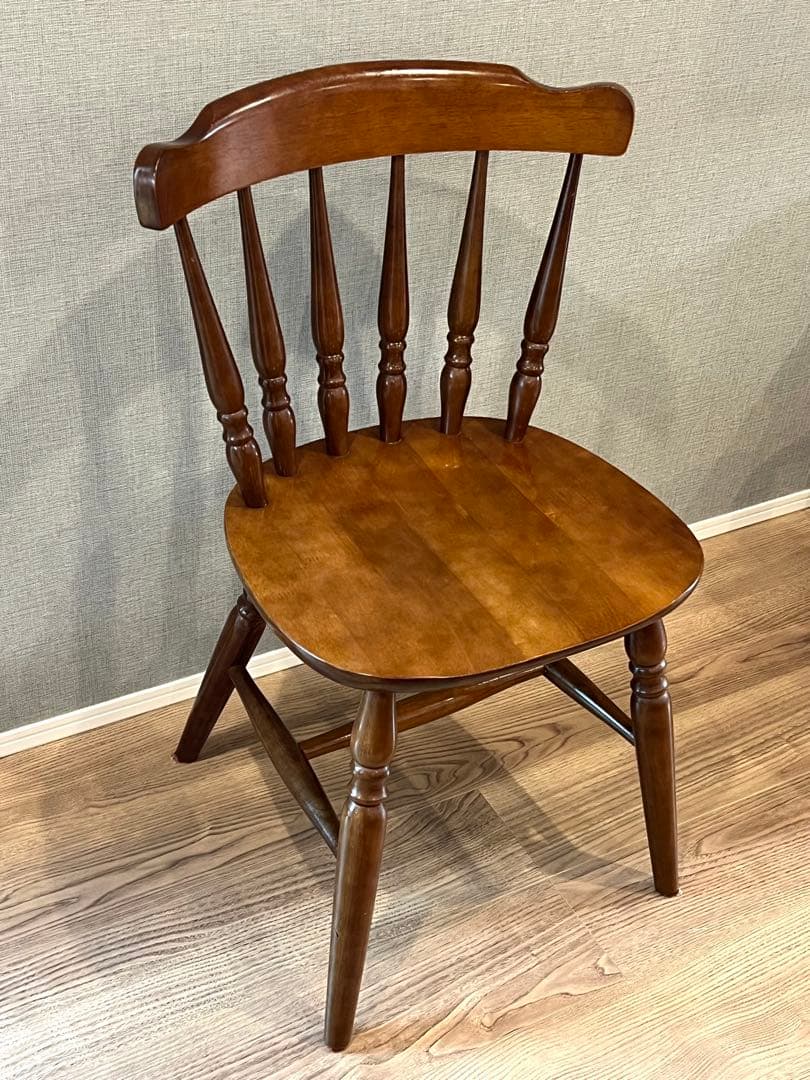 木製ウィンザーチェア／ダイニングチェア　クラシック・ヴィンテージ
