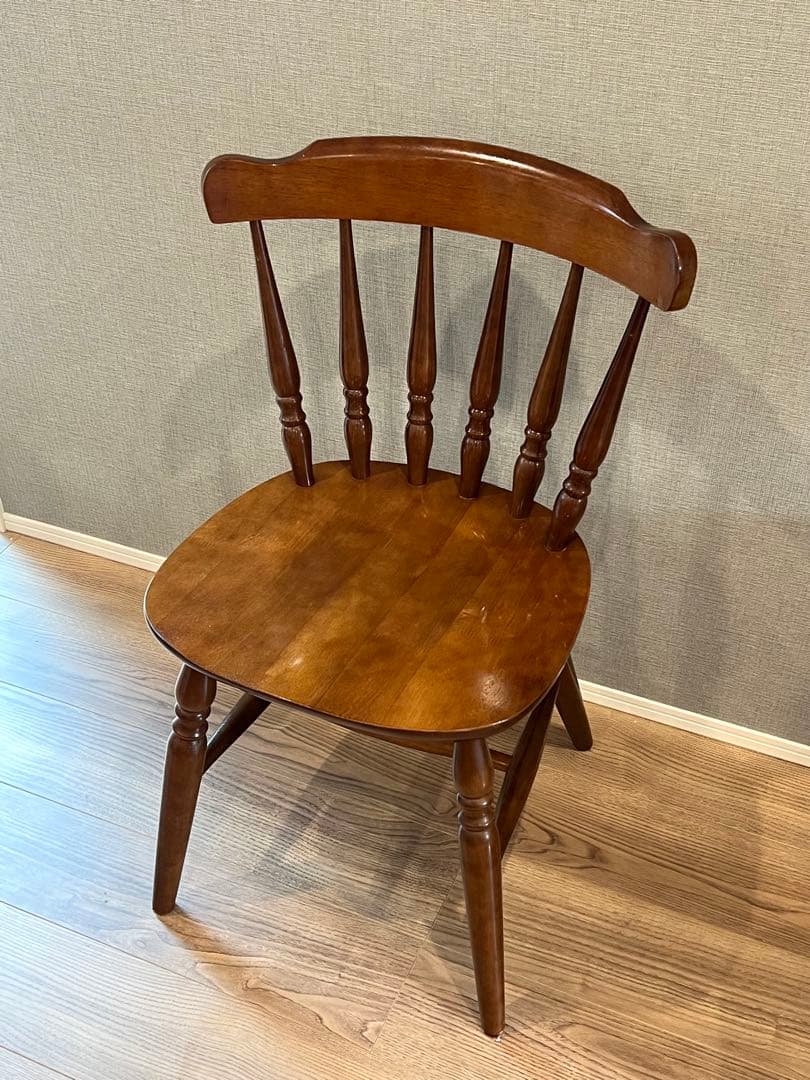 木製ウィンザーチェア／ダイニングチェア　クラシック・ヴィンテージ