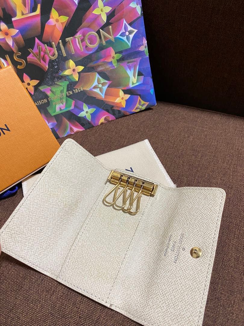 ルイヴィトン ダミエアズール　キーケース