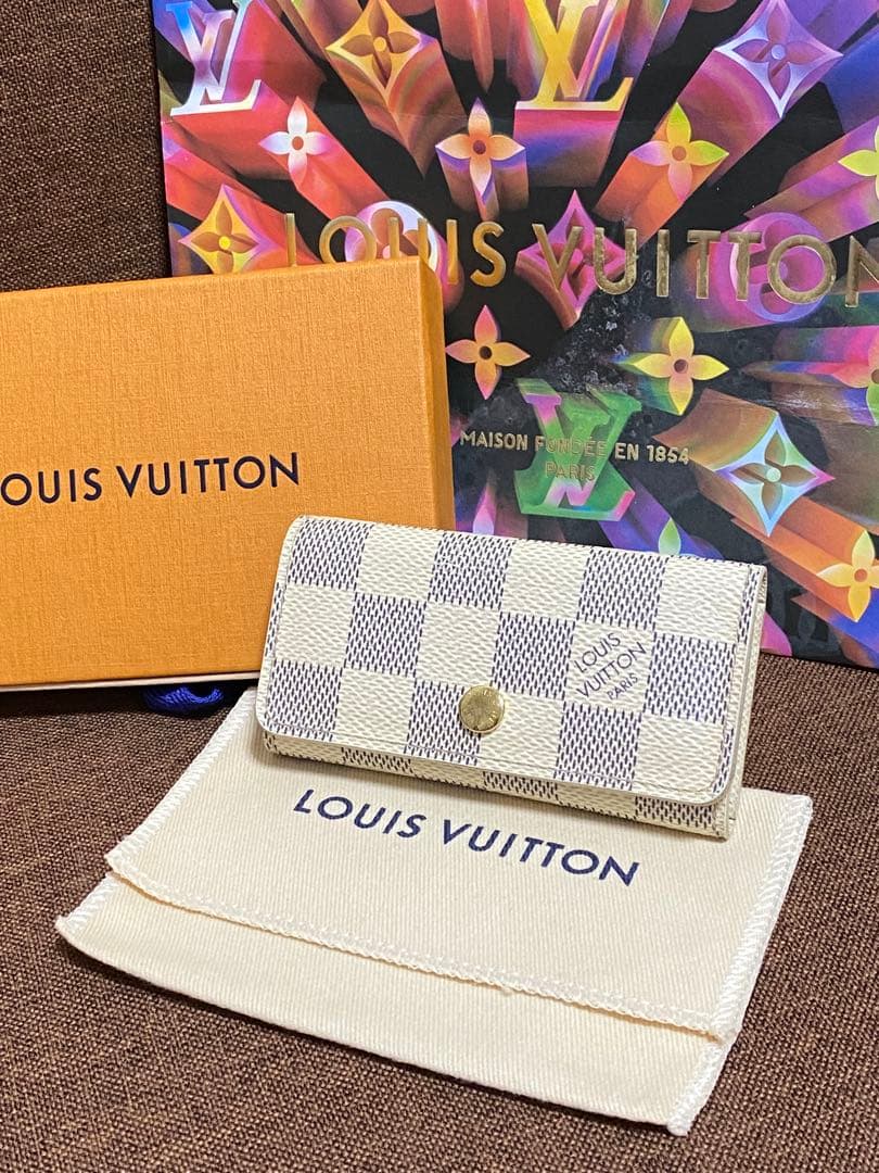 ルイヴィトン ダミエアズール　キーケース