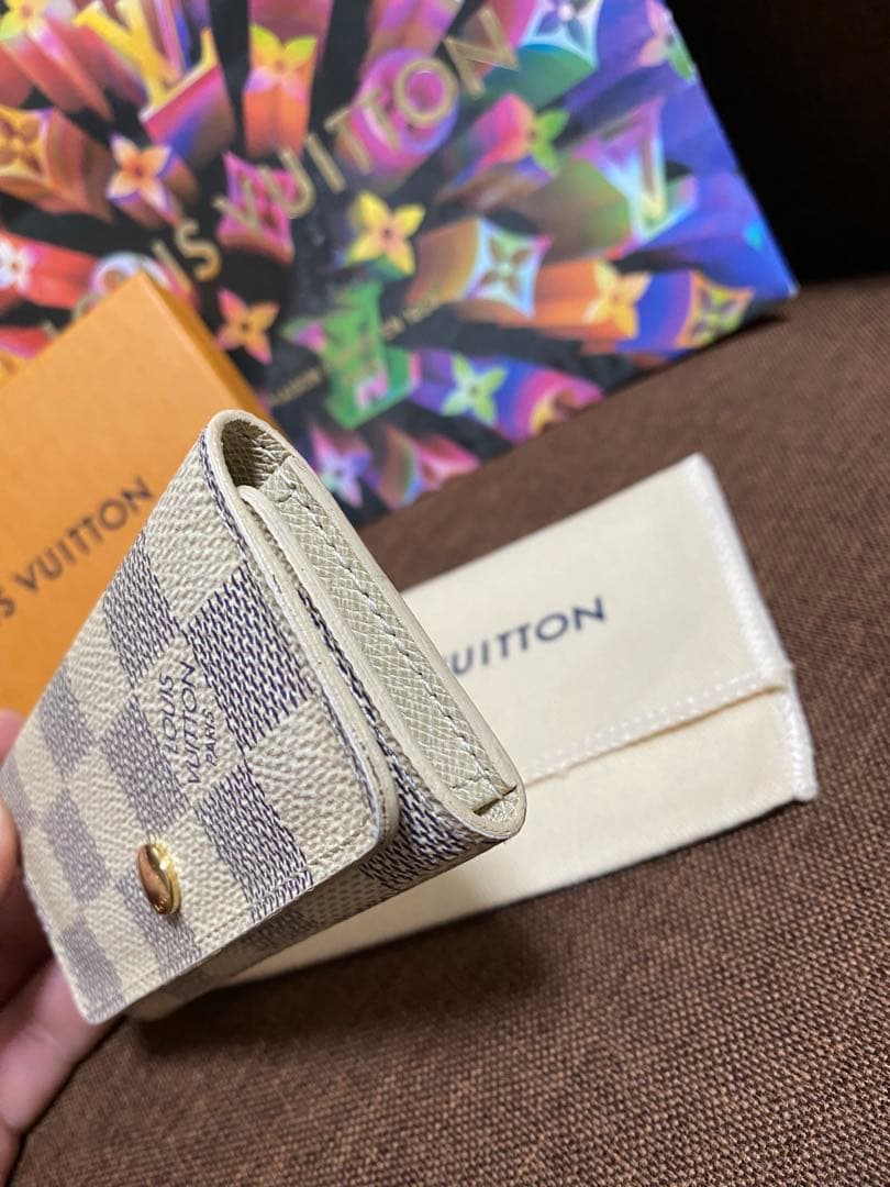 ルイヴィトン ダミエアズール　キーケース