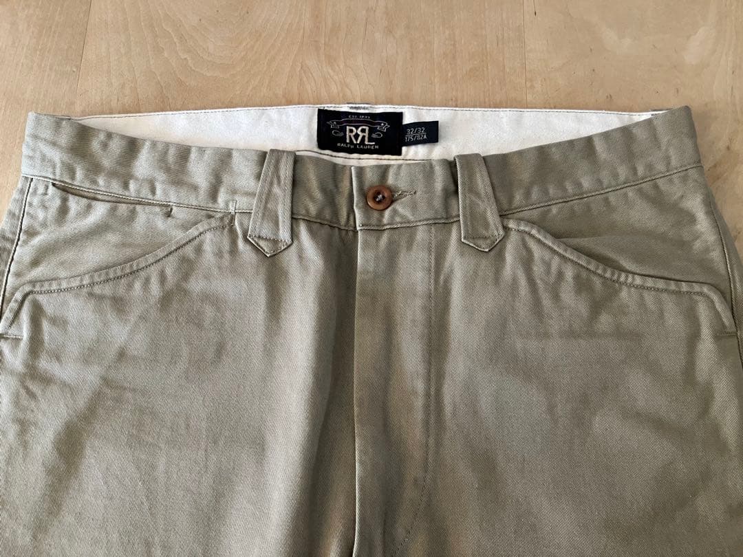RRL チノパン 32/32 カーキ