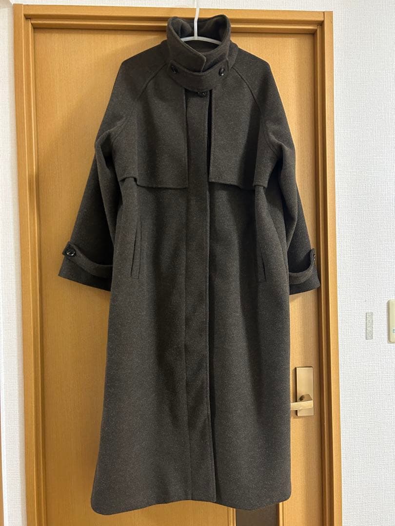 callautia 2wayカラーオーバーサイズロングコート