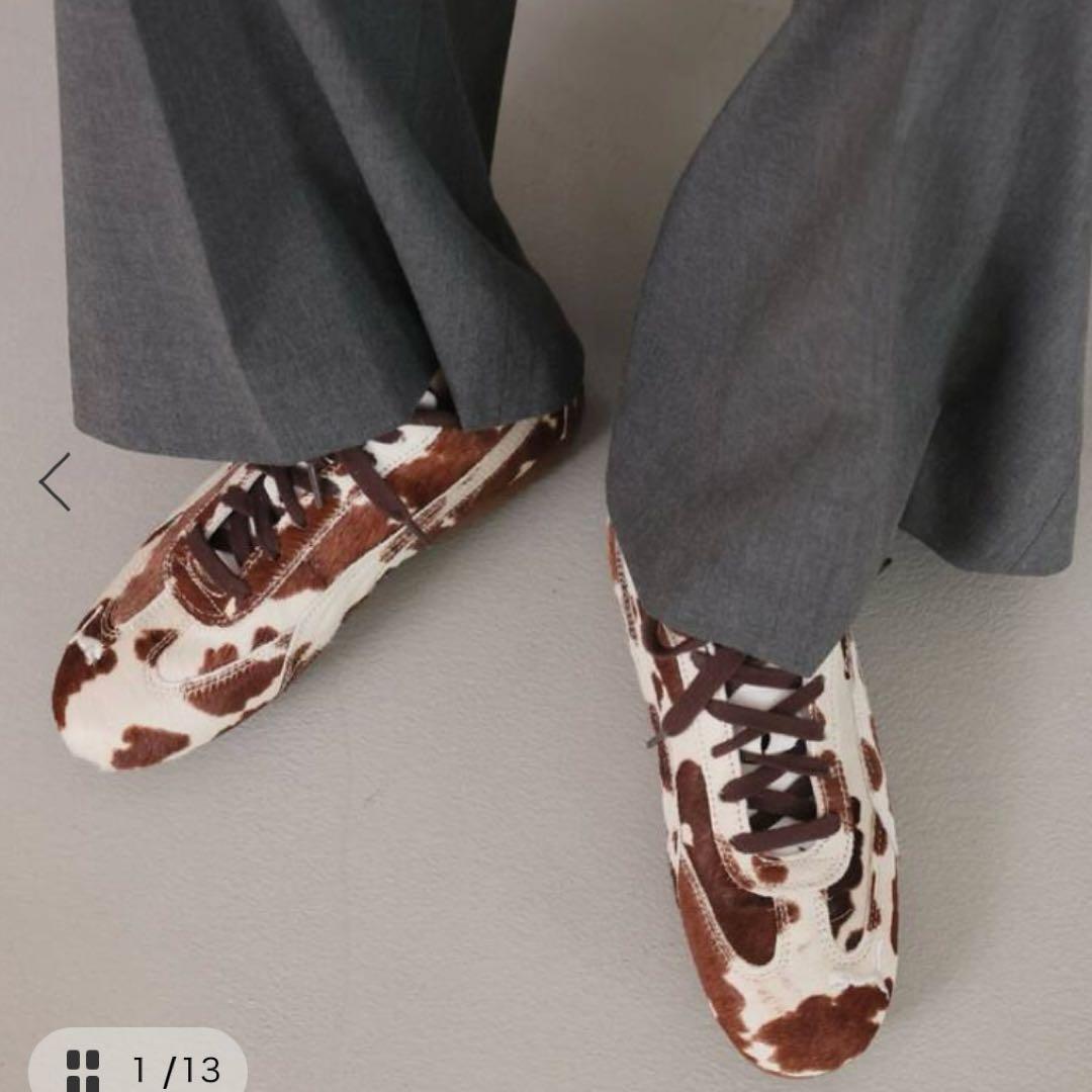 新品タグ付き【PUMA】SPEEDCAT COW WNS スニーカー 23cm