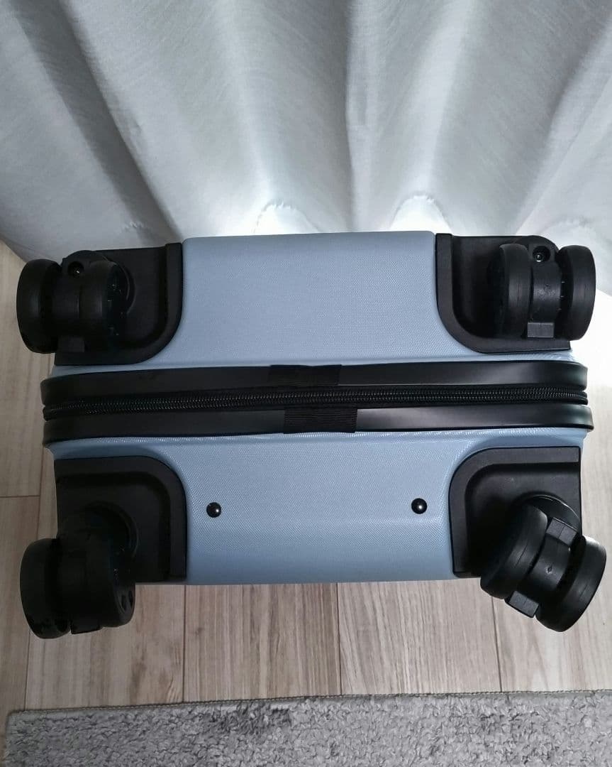 美品　無印良品　キャリーケース　水色　19L