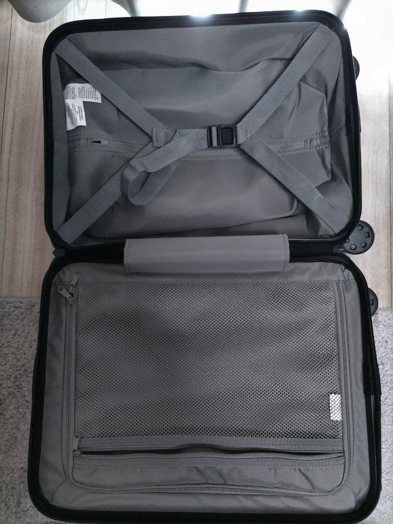 美品　無印良品　キャリーケース　水色　19L