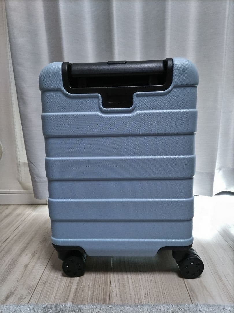 美品　無印良品　キャリーケース　水色　19L