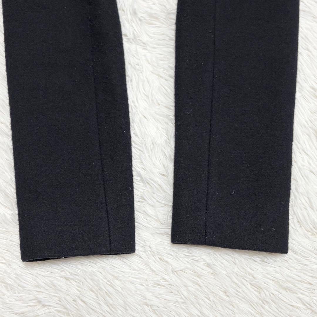 PAL'LAS PALACE メルトンショールカラーコート　ウール　レザー