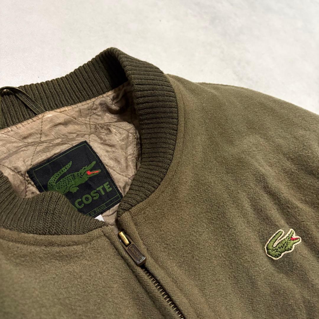 ジャケット・アウター 90s FRENCH LACOSTE Wool Bomber Jacket