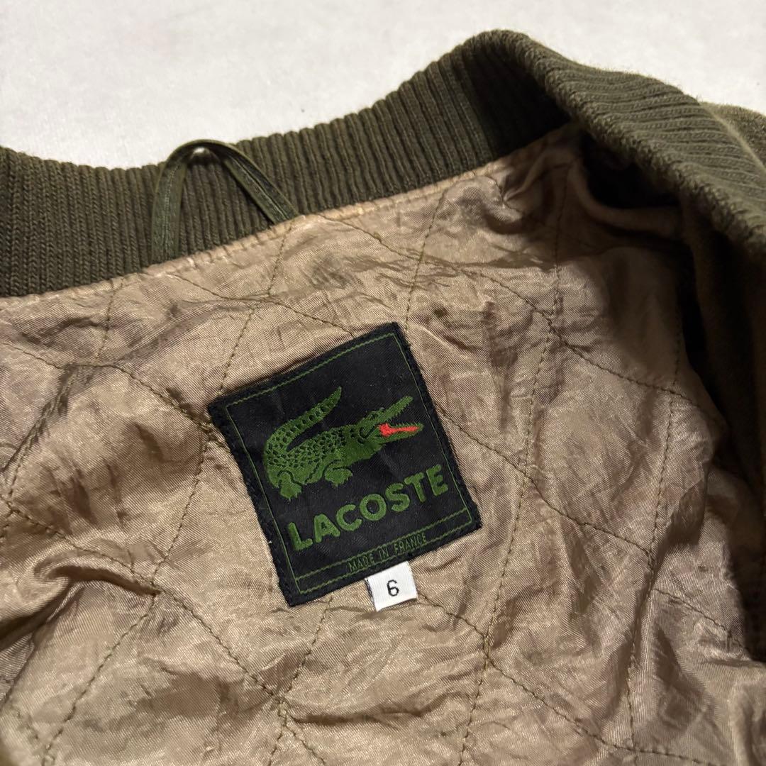 ジャケット・アウター 90s FRENCH LACOSTE Wool Bomber Jacket