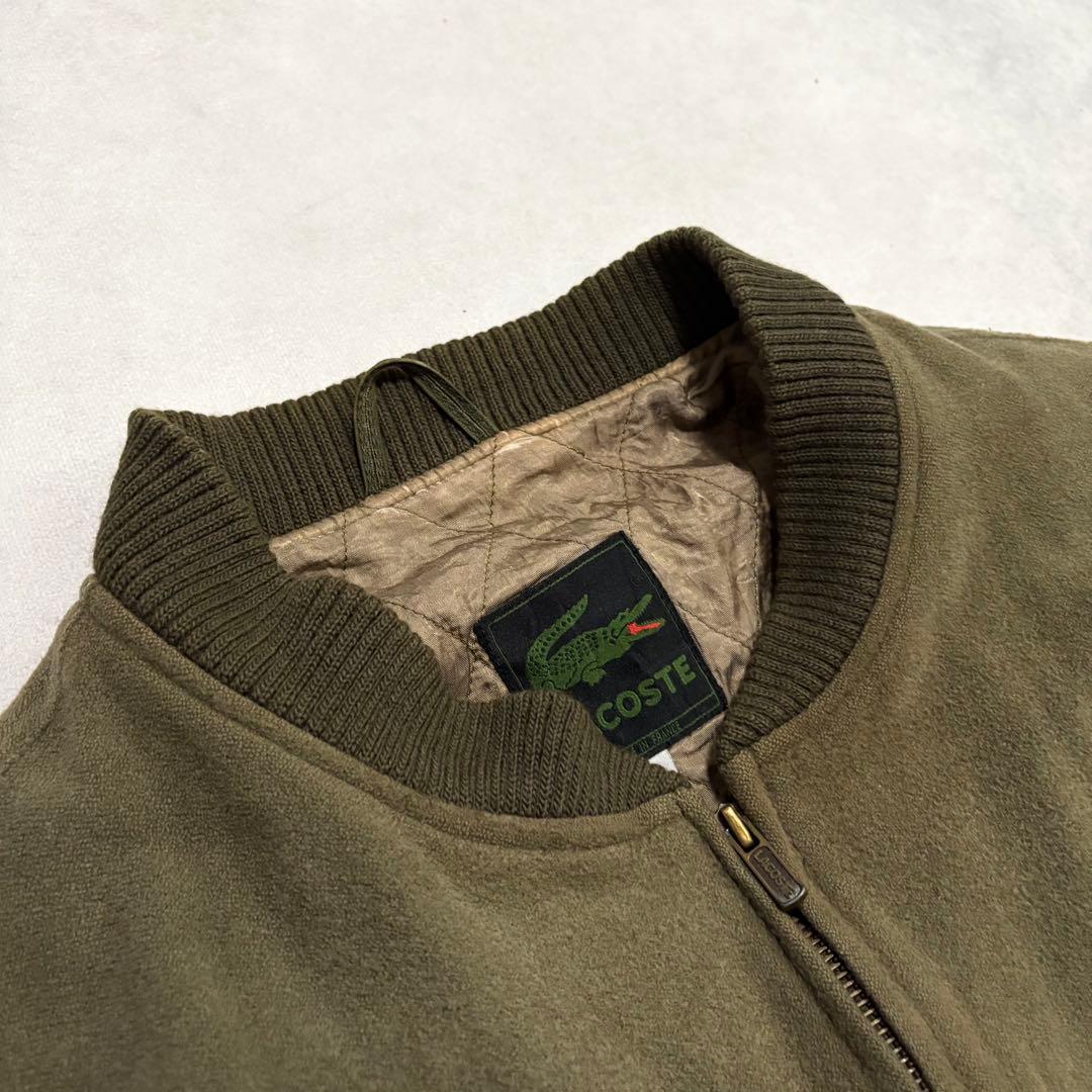 ジャケット・アウター 90s FRENCH LACOSTE Wool Bomber Jacket