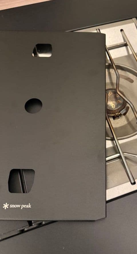 フラットバーナー専用 リッドトレー ブラック 1枚  お詫びの品 ②