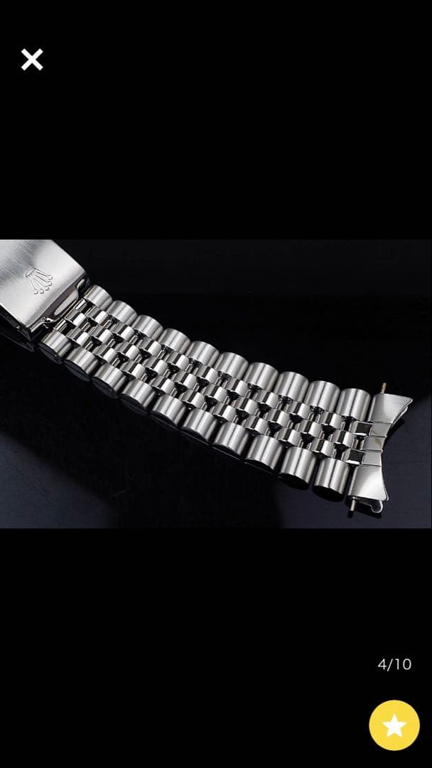 美品純正ロレックスデイトジャスト 5連ジュビリー ブレス